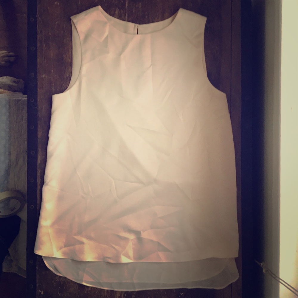From Anthropologie Blush colored top